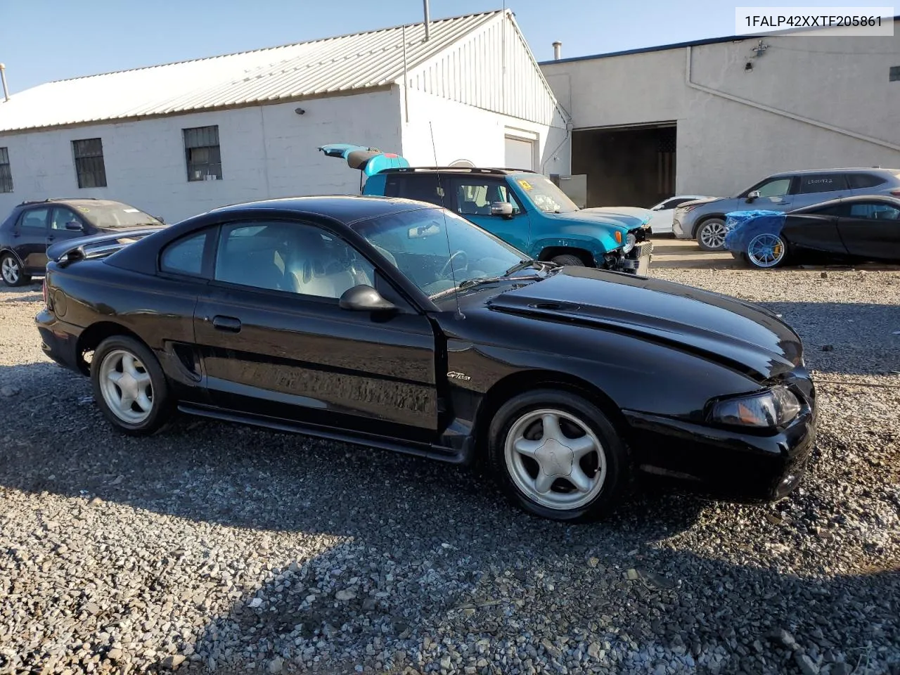 1996 Ford Mustang Gt VIN: 1FALP42XXTF205861 Lot: 77157834