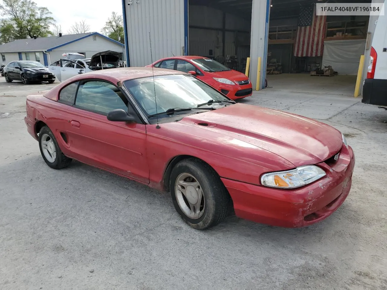 1997 Ford Mustang VIN: 1FALP4048VF196184 Lot: 51111674