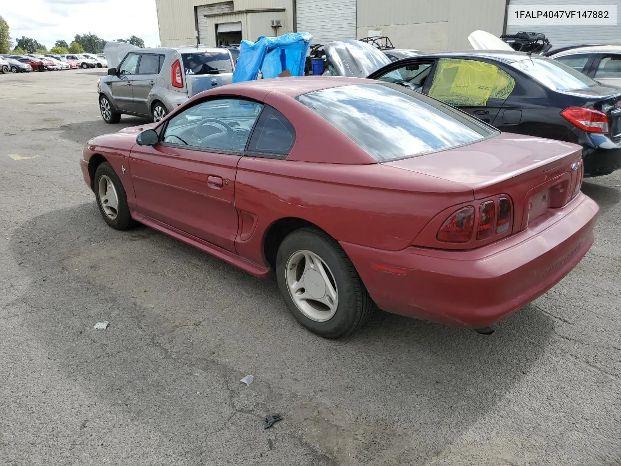 1997 Ford Mustang VIN: 1FALP4047VF147882 Lot: 67604094