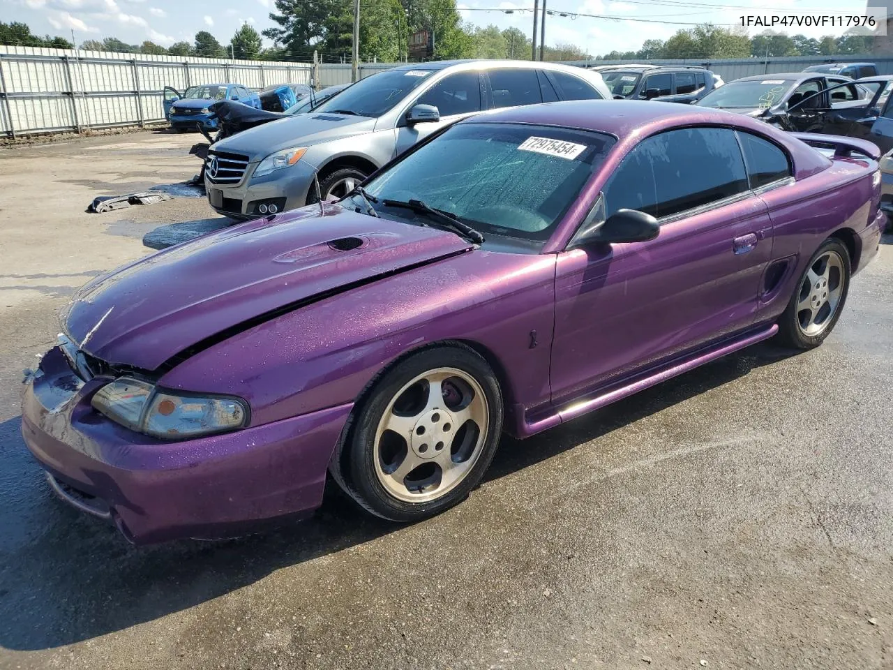 1997 Ford Mustang Cobra VIN: 1FALP47V0VF117976 Lot: 72975454