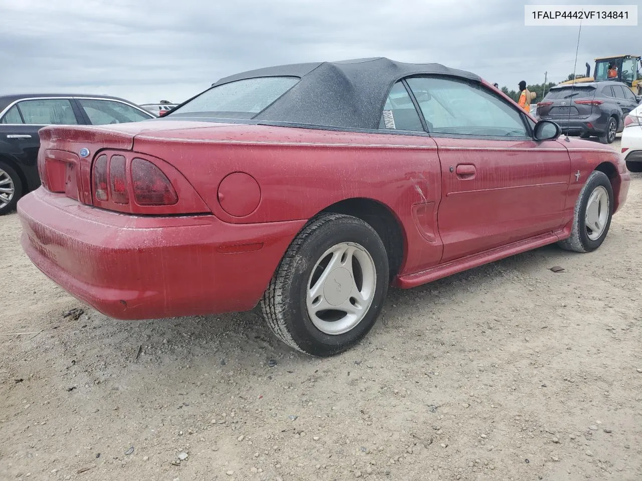 1997 Ford Mustang VIN: 1FALP4442VF134841 Lot: 74069804