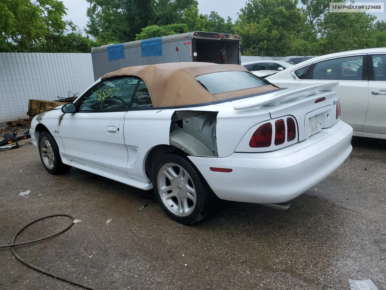 1998 Ford Mustang Gt VIN: 1FAFP45XXWF129488 Lot: 57782814