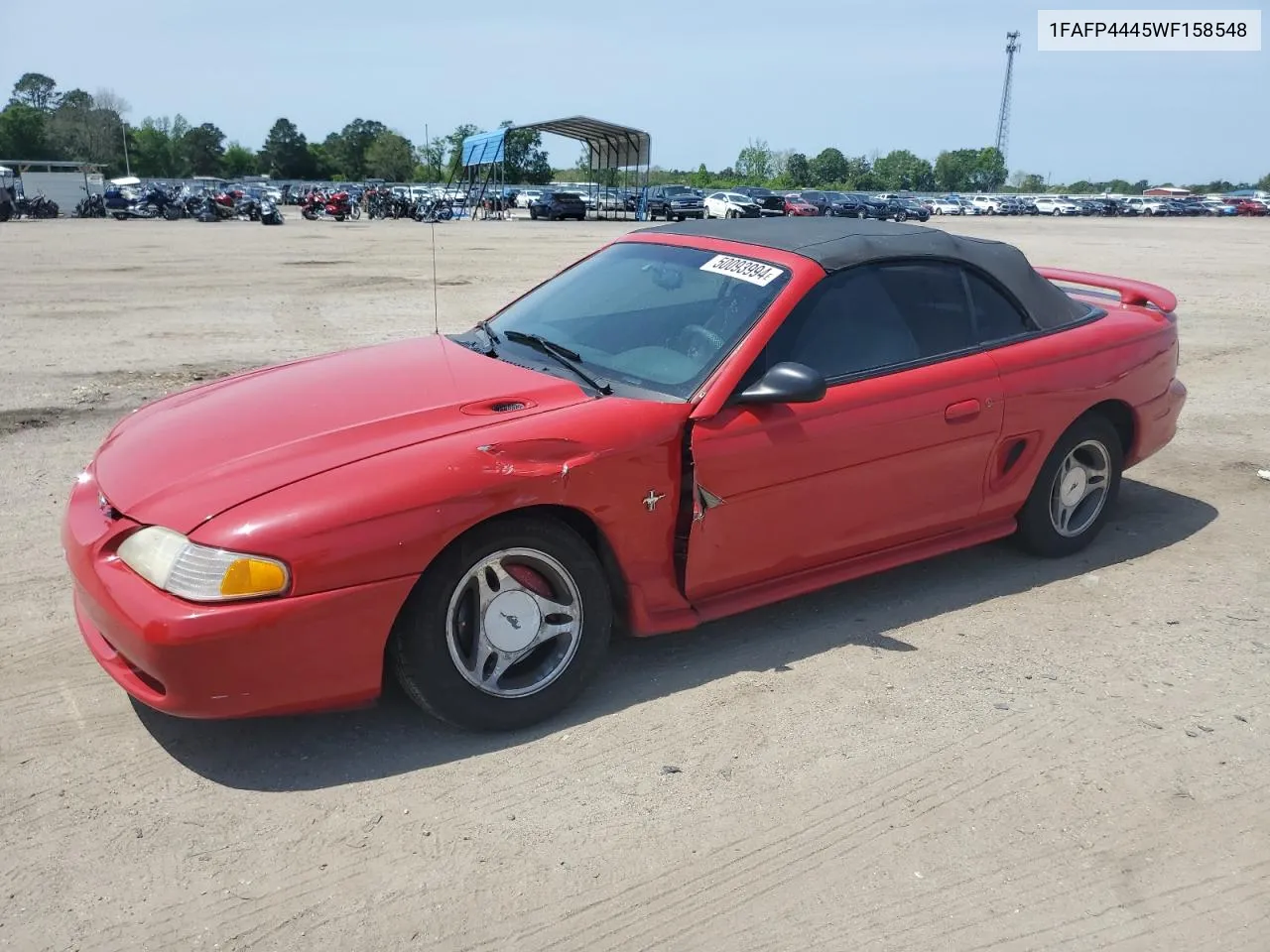 1998 Ford Mustang VIN: 1FAFP4445WF158548 Lot: 62524054