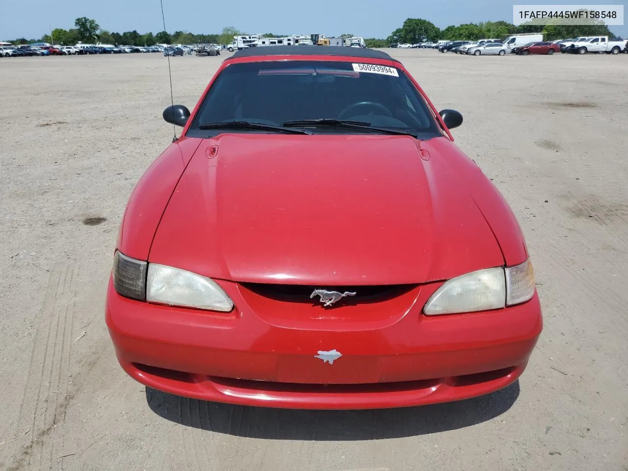 1998 Ford Mustang VIN: 1FAFP4445WF158548 Lot: 62524054