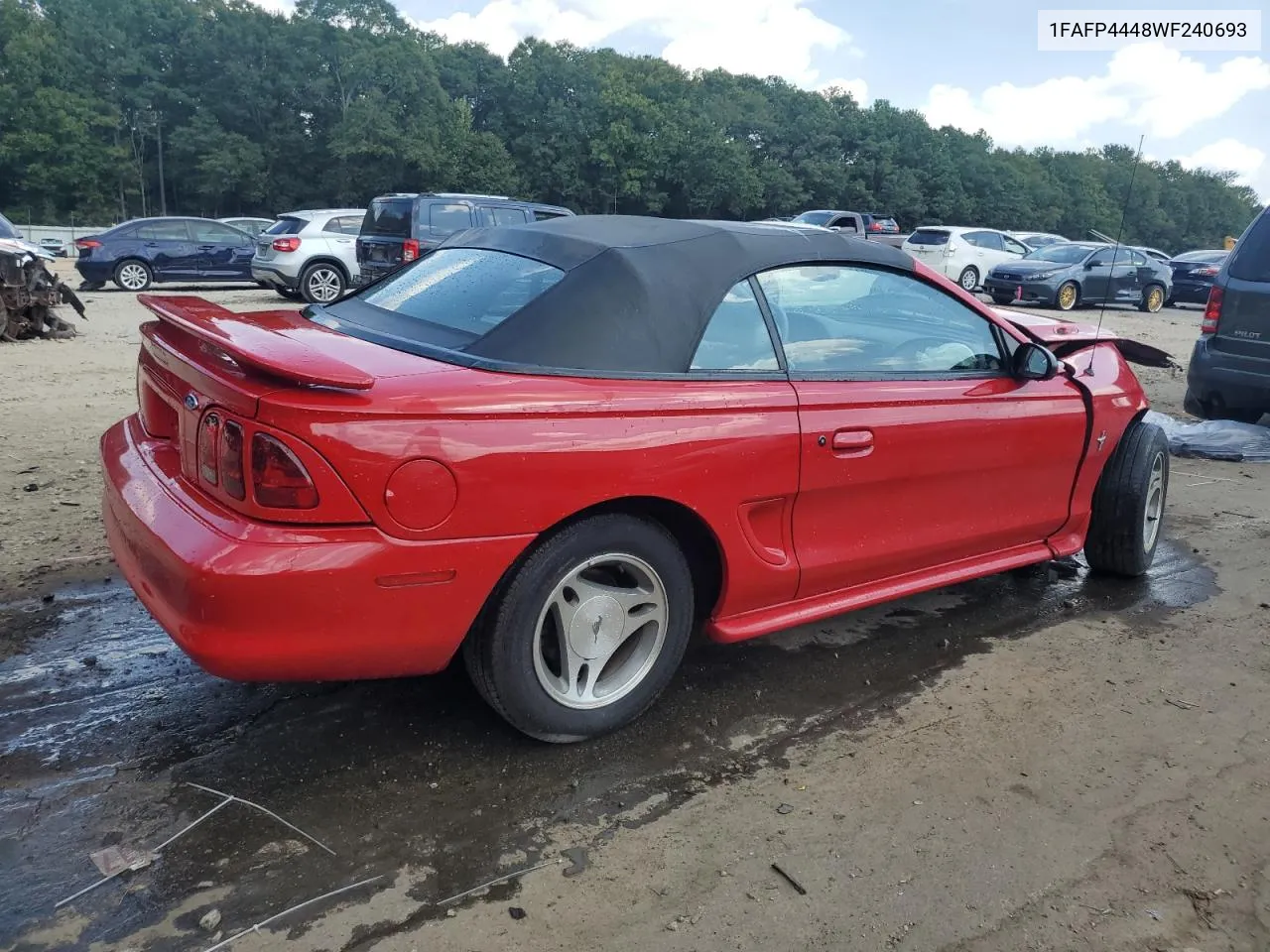 1998 Ford Mustang VIN: 1FAFP4448WF240693 Lot: 67719354