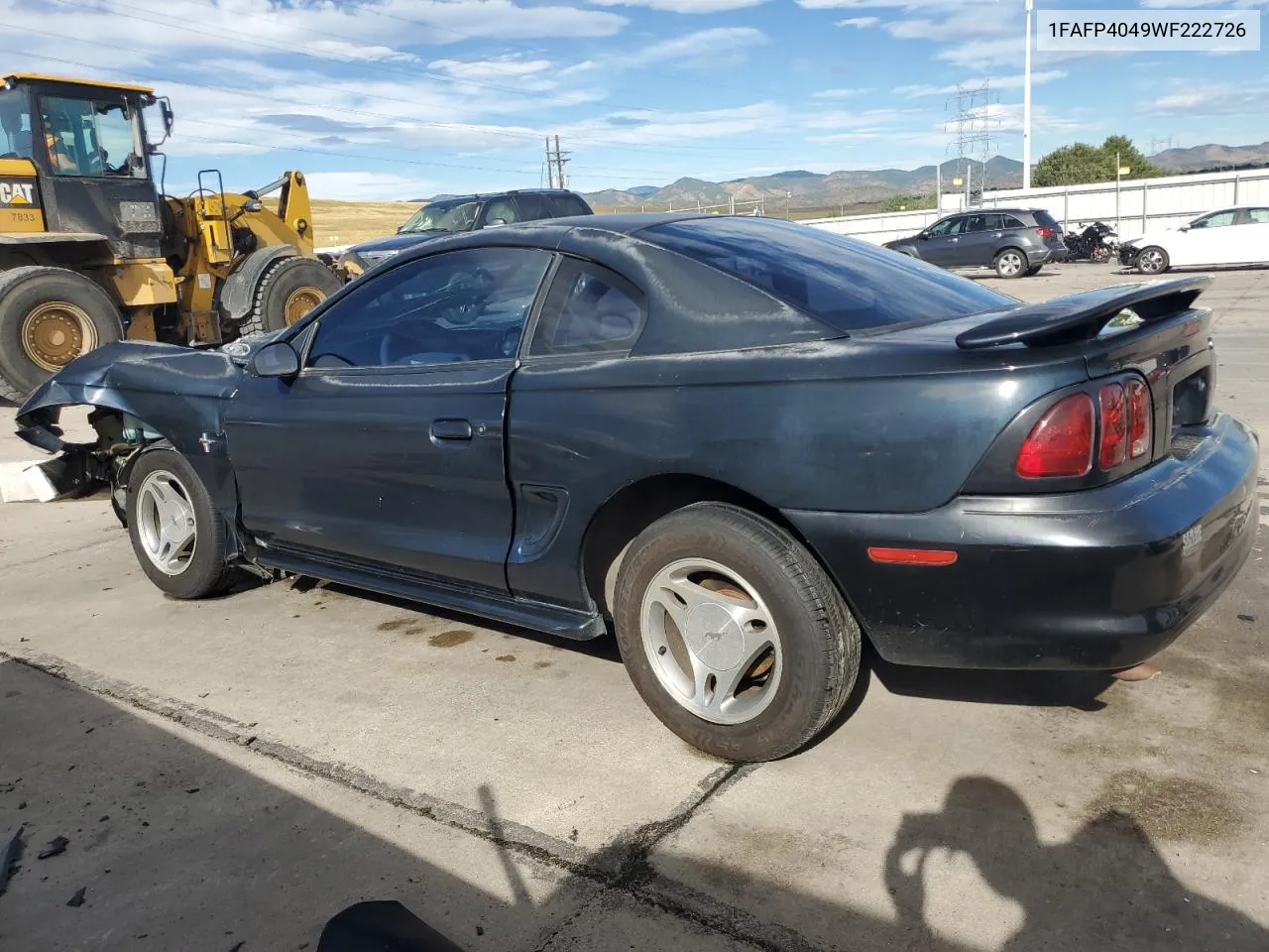 1998 Ford Mustang VIN: 1FAFP4049WF222726 Lot: 68761424