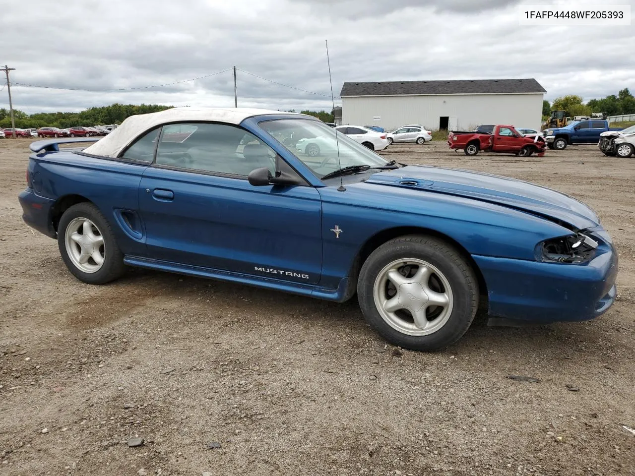 1998 Ford Mustang VIN: 1FAFP4448WF205393 Lot: 68872204