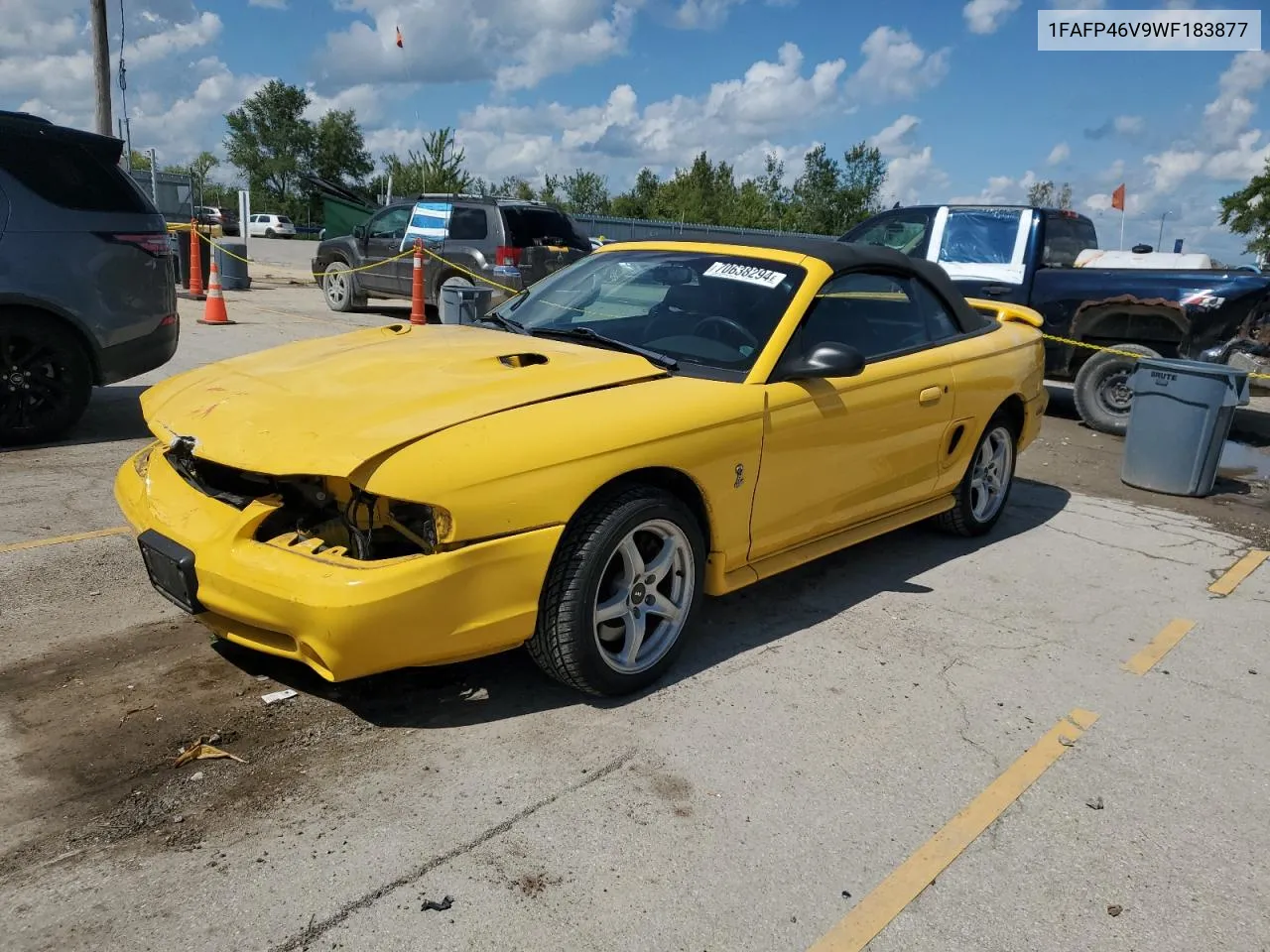 1998 Ford Mustang Cobra VIN: 1FAFP46V9WF183877 Lot: 70638294