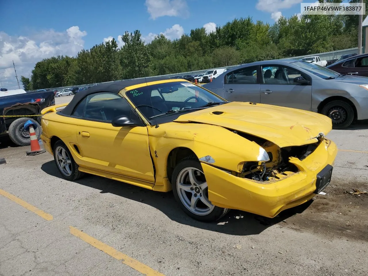 1998 Ford Mustang Cobra VIN: 1FAFP46V9WF183877 Lot: 70638294