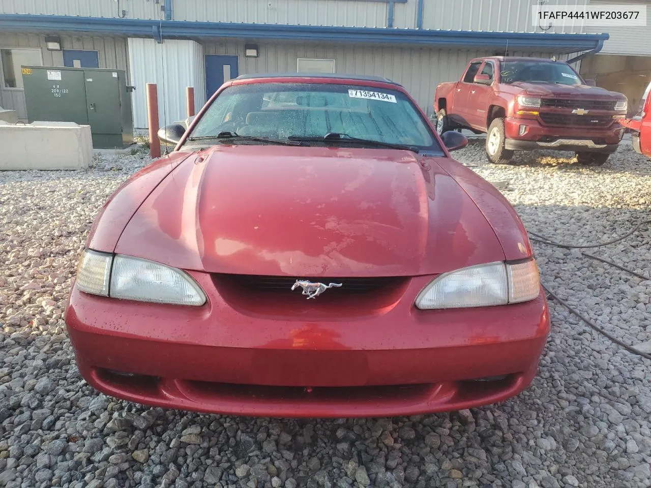 1998 Ford Mustang VIN: 1FAFP4441WF203677 Lot: 71354134