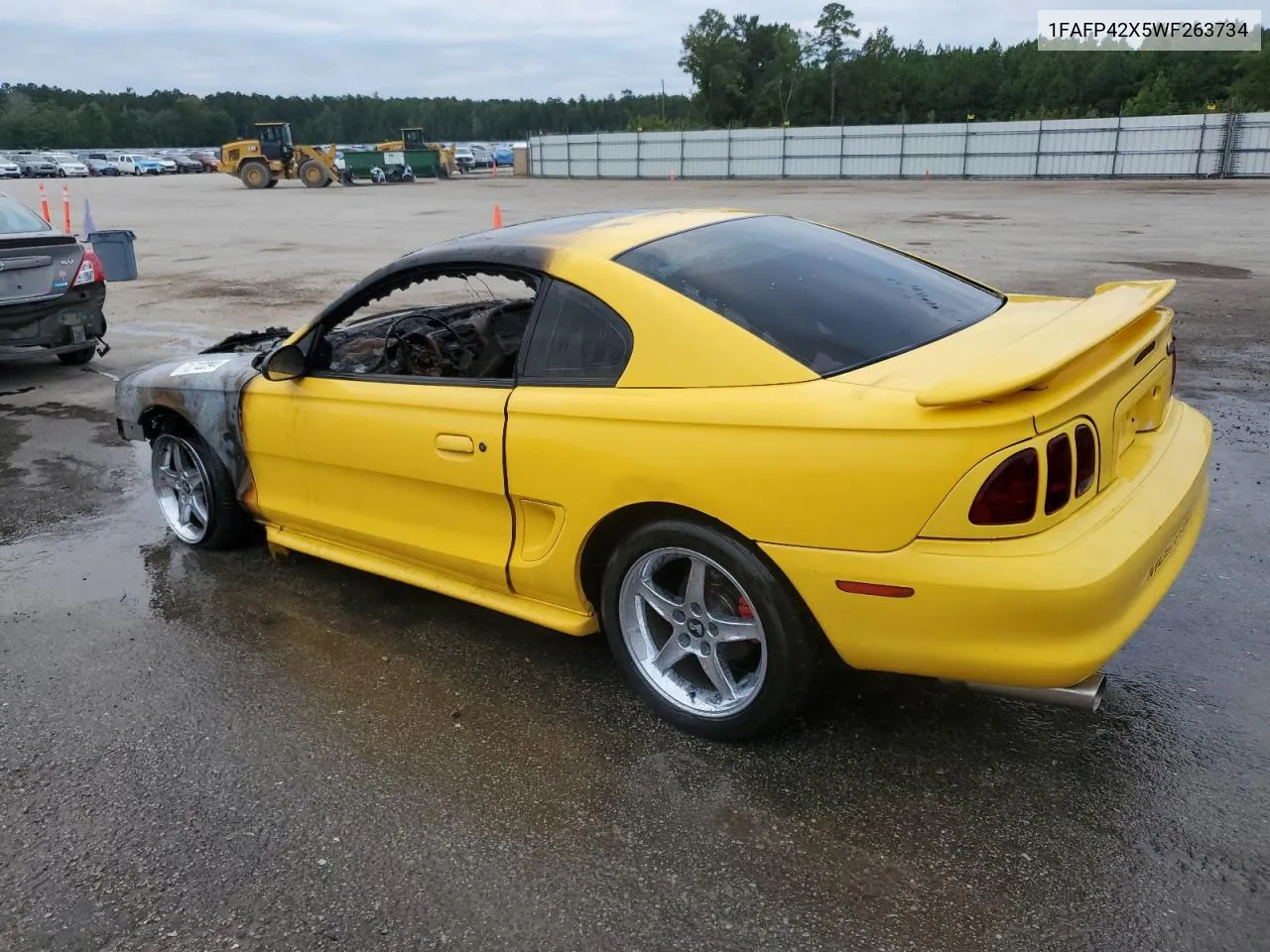 1998 Ford Mustang Gt VIN: 1FAFP42X5WF263734 Lot: 71712294