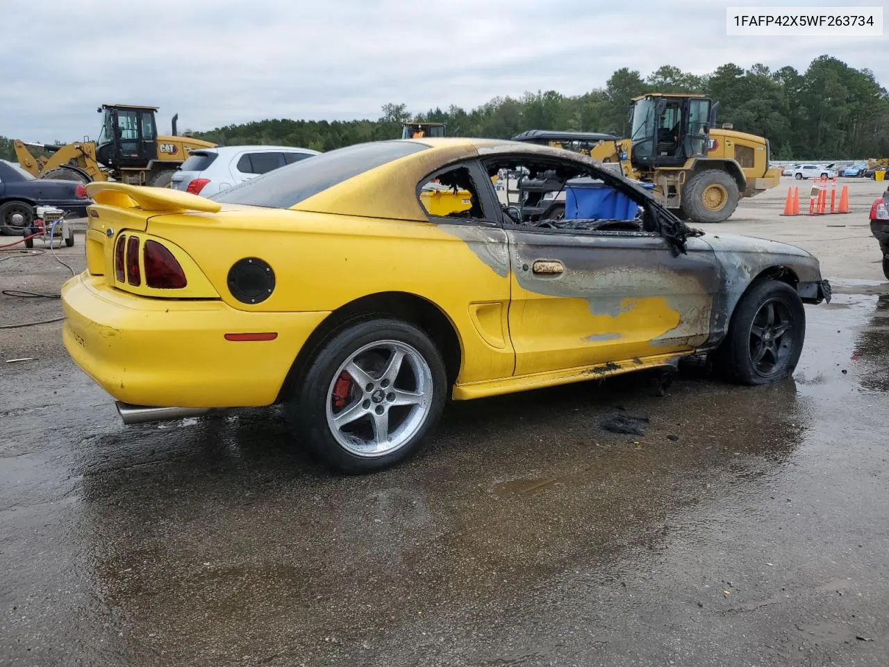 1998 Ford Mustang Gt VIN: 1FAFP42X5WF263734 Lot: 71712294