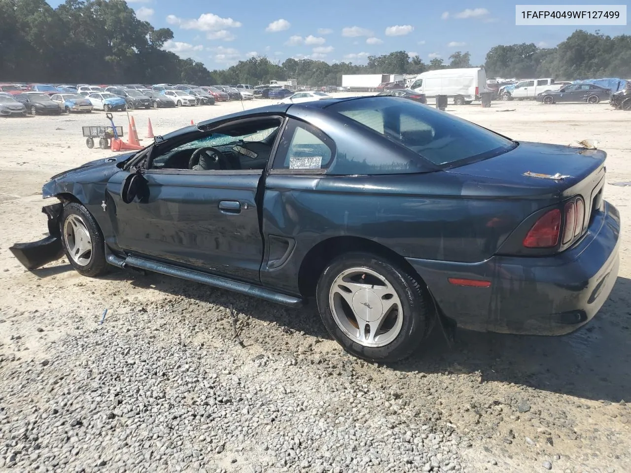 1998 Ford Mustang VIN: 1FAFP4049WF127499 Lot: 72852704