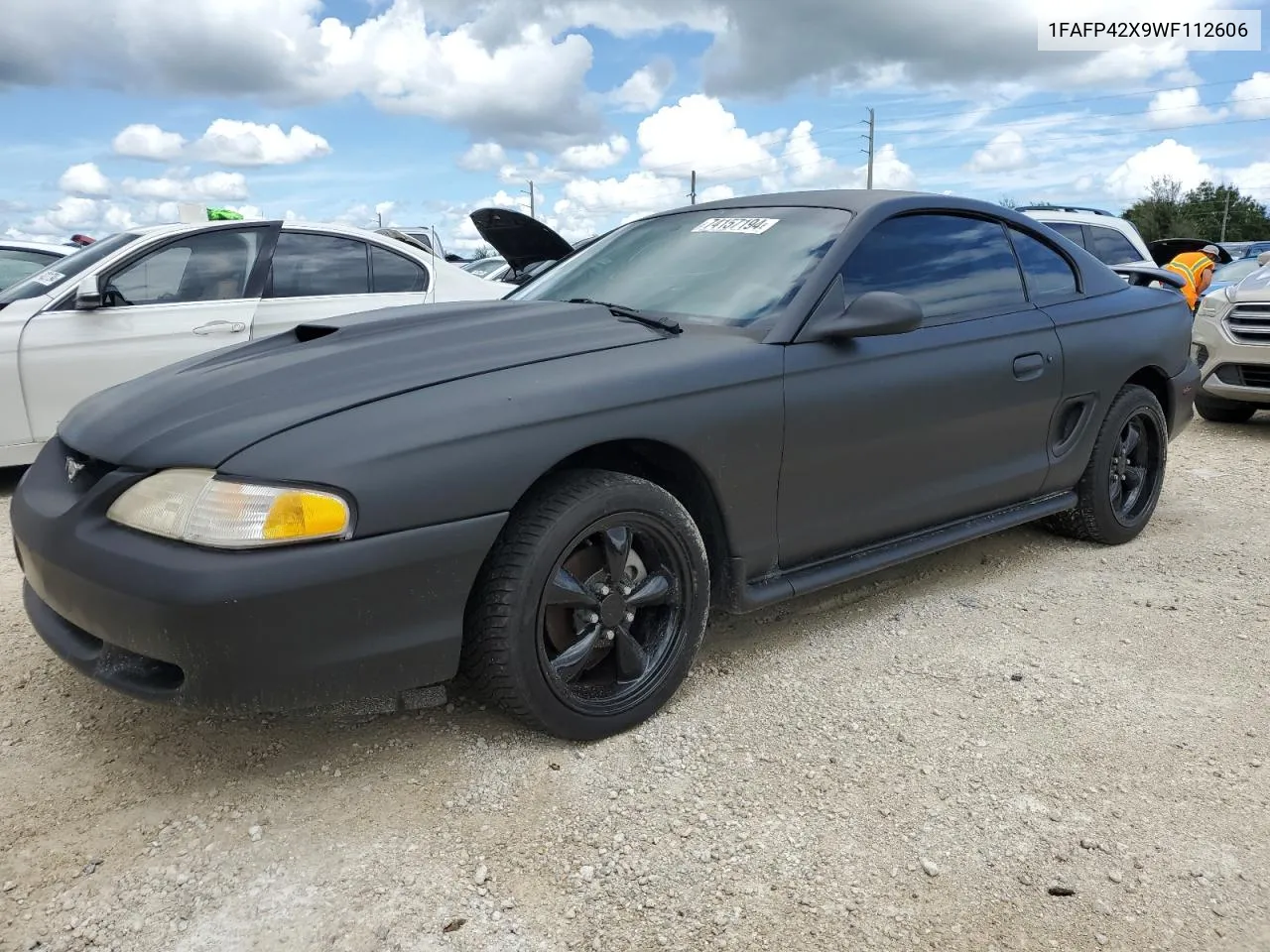 1998 Ford Mustang Gt VIN: 1FAFP42X9WF112606 Lot: 74157194