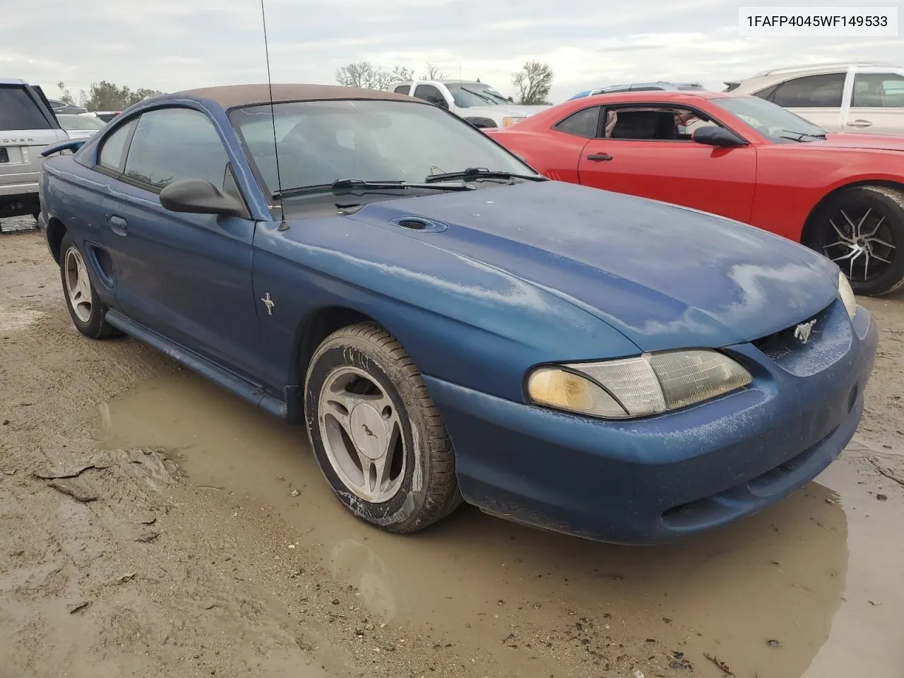 1998 Ford Mustang VIN: 1FAFP4045WF149533 Lot: 74667664