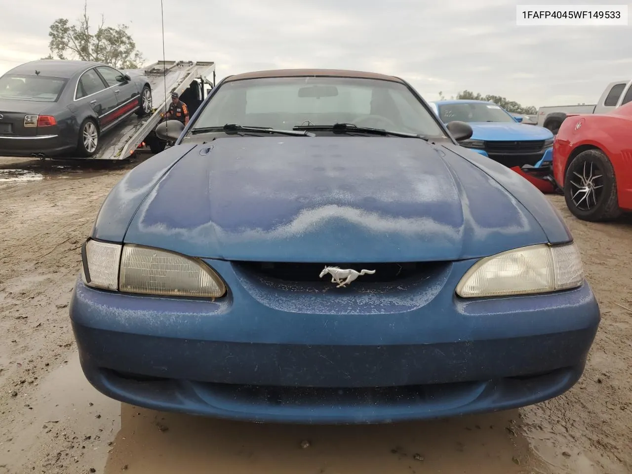 1998 Ford Mustang VIN: 1FAFP4045WF149533 Lot: 74667664