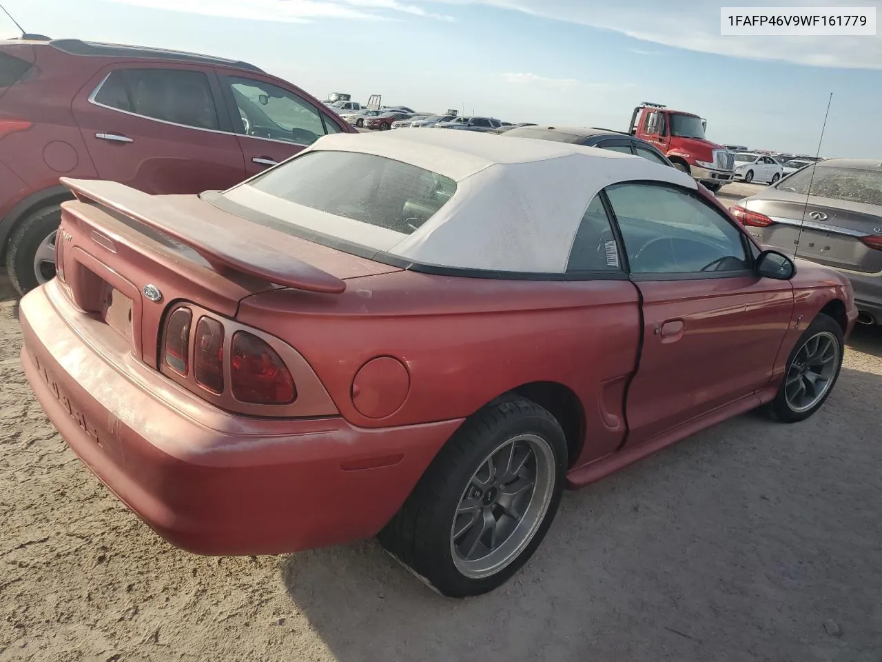 1998 Ford Mustang Cobra VIN: 1FAFP46V9WF161779 Lot: 75122464