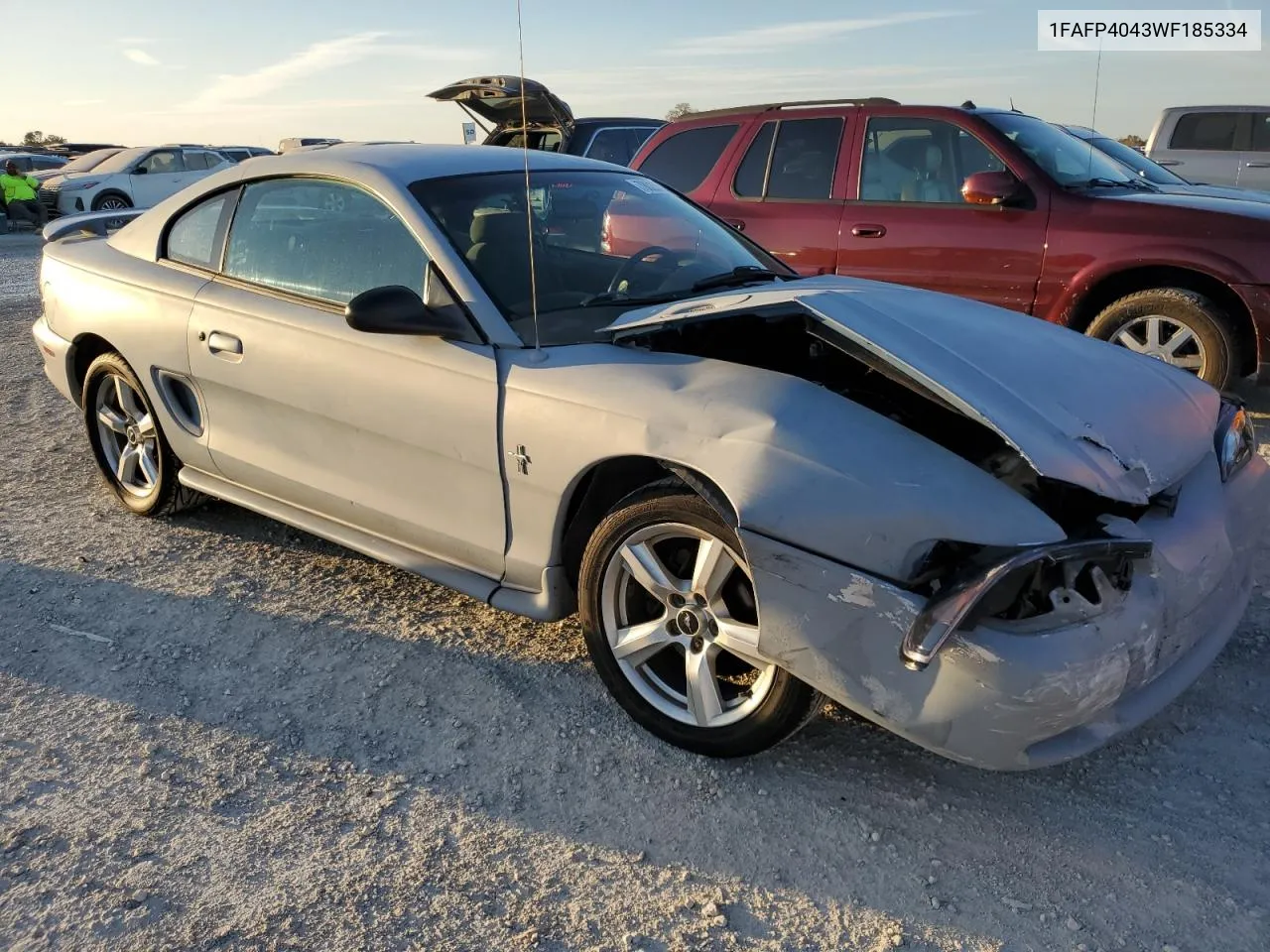 1998 Ford Mustang VIN: 1FAFP4043WF185334 Lot: 78023014