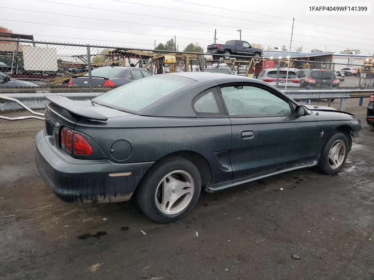 1998 Ford Mustang VIN: 1FAFP4049WF141399 Lot: 78624774