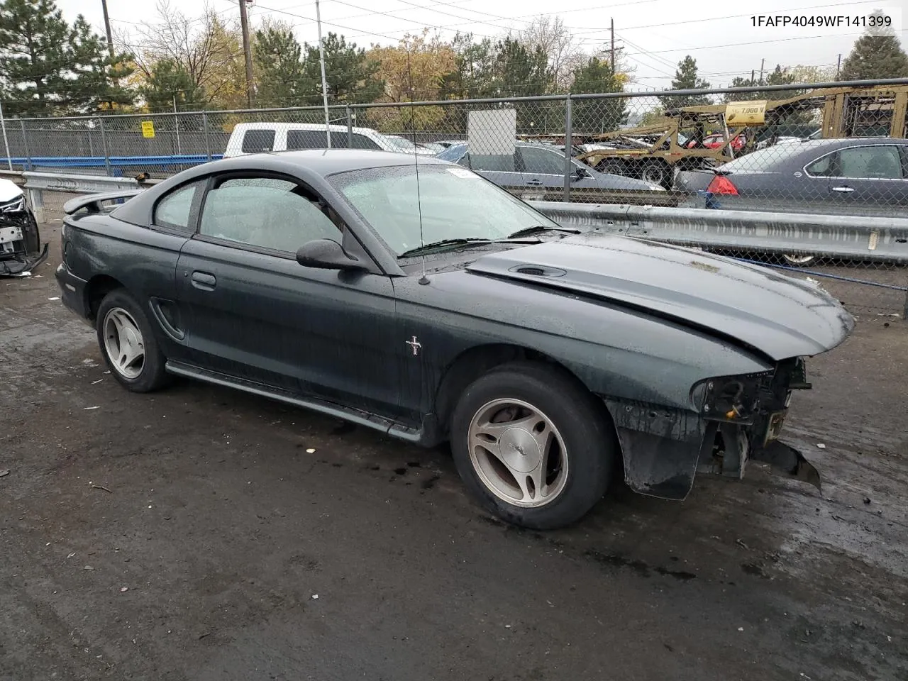 1998 Ford Mustang VIN: 1FAFP4049WF141399 Lot: 78624774