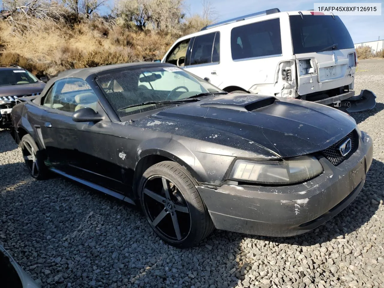 1999 Ford Mustang Gt VIN: 1FAFP45X8XF126915 Lot: 51307374