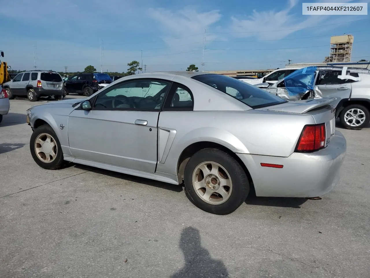 1999 Ford Mustang VIN: 1FAFP4044XF212607 Lot: 69862624