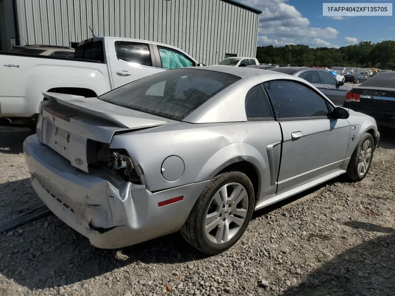 1999 Ford Mustang VIN: 1FAFP4042XF135705 Lot: 71837914