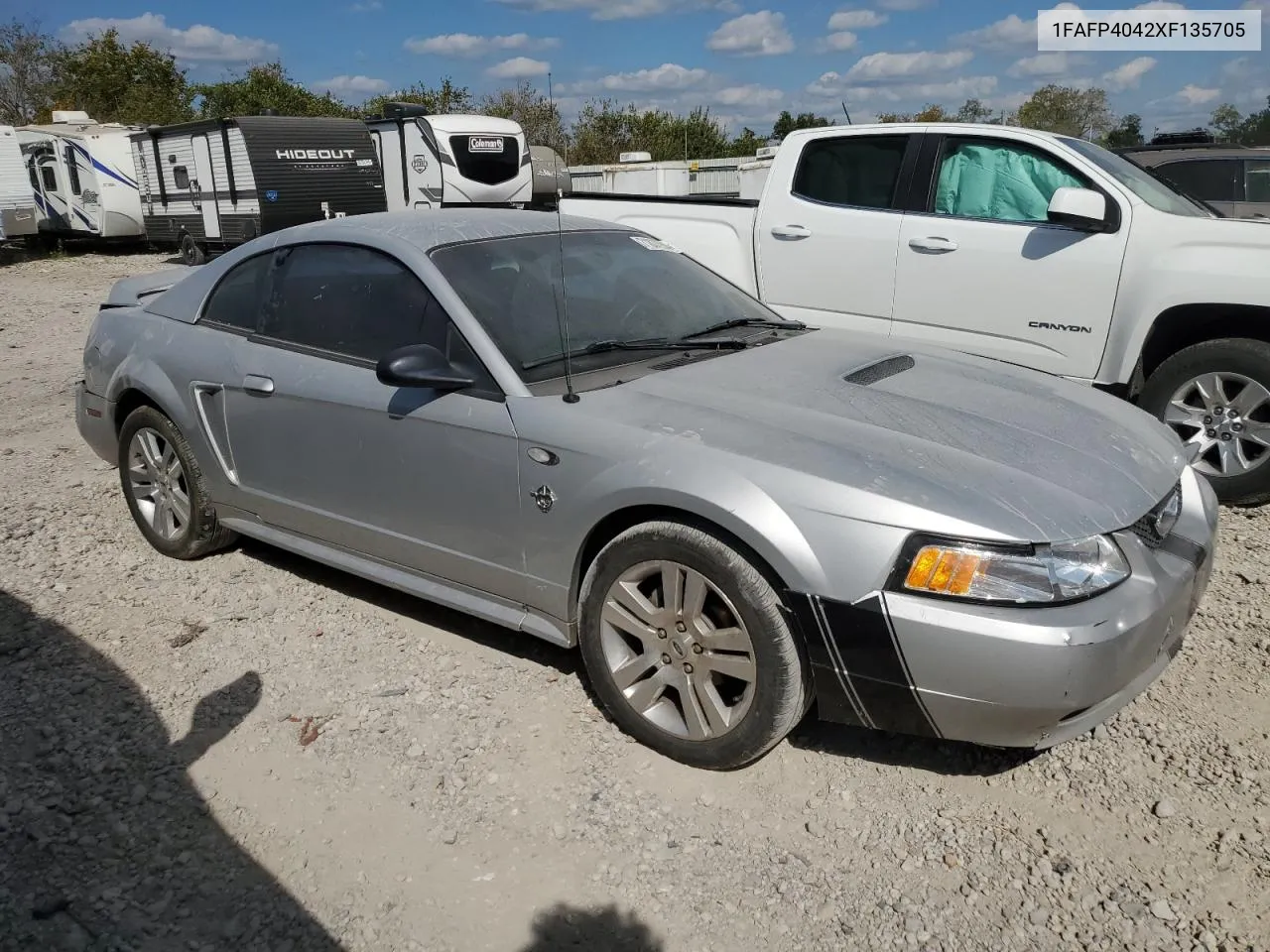 1999 Ford Mustang VIN: 1FAFP4042XF135705 Lot: 71837914