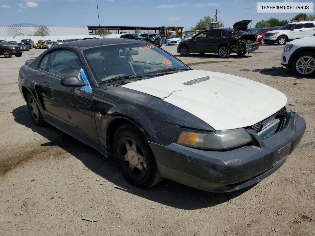 1999 Ford Mustang VIN: 1FAFP4046XF179903 Lot: 74615184