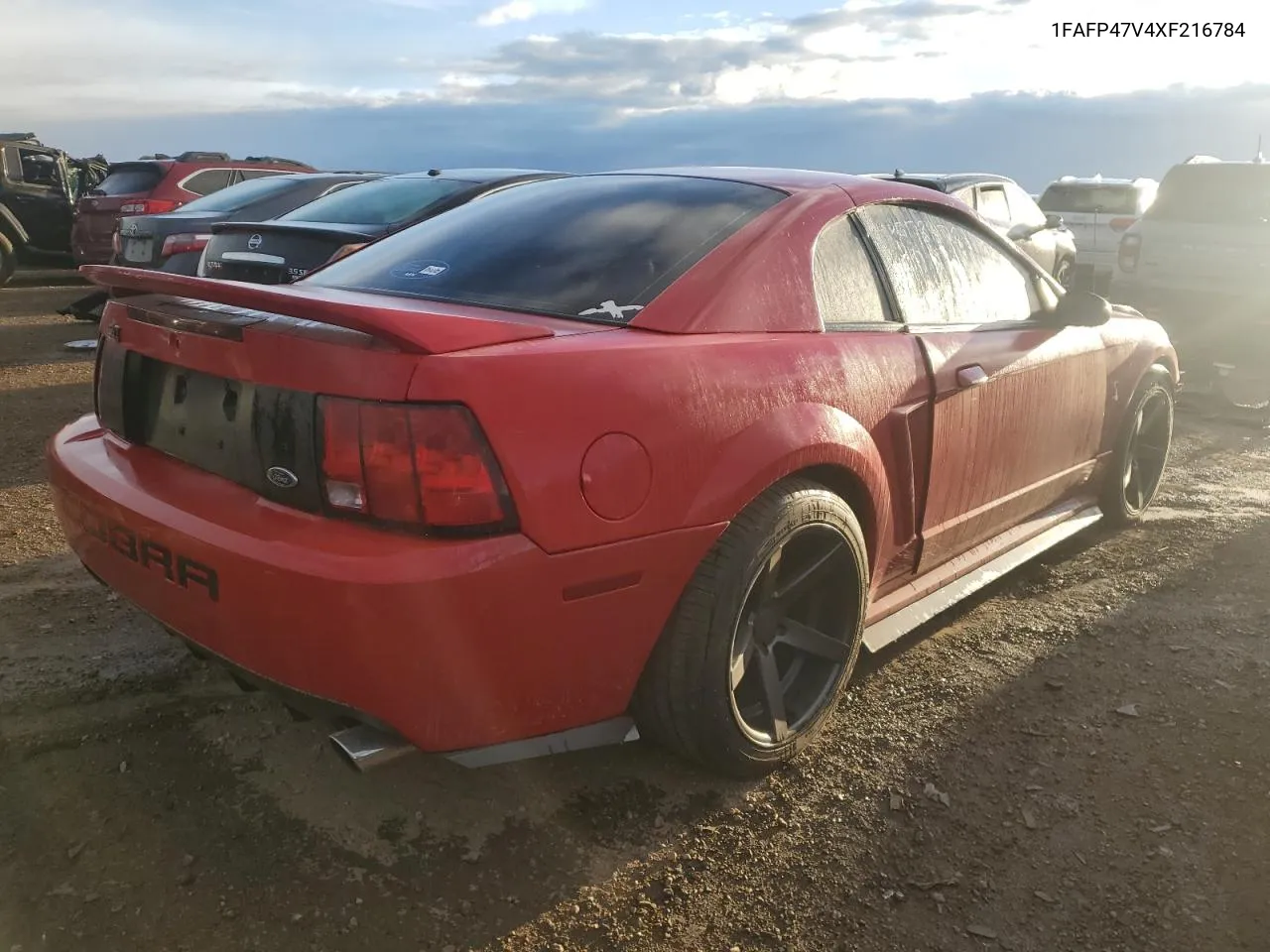 1999 Ford Mustang Cobra Svt VIN: 1FAFP47V4XF216784 Lot: 74859234