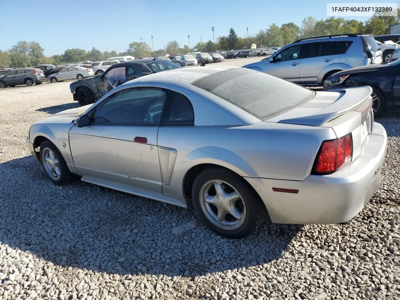 1999 Ford Mustang VIN: 1FAFP4043XF132389 Lot: 74883524