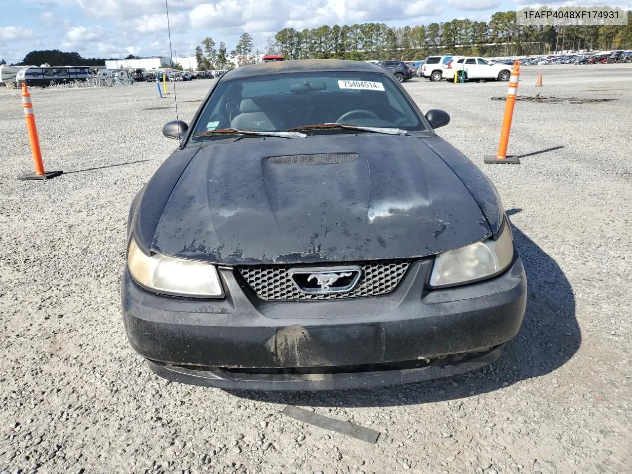 1999 Ford Mustang VIN: 1FAFP4048XF174931 Lot: 75404514