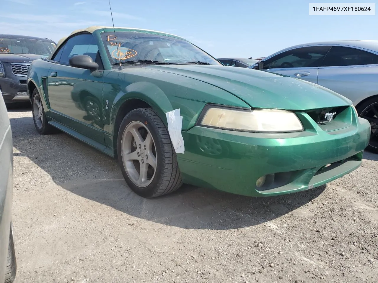 1999 Ford Mustang Cobra Svt VIN: 1FAFP46V7XF180624 Lot: 76513604