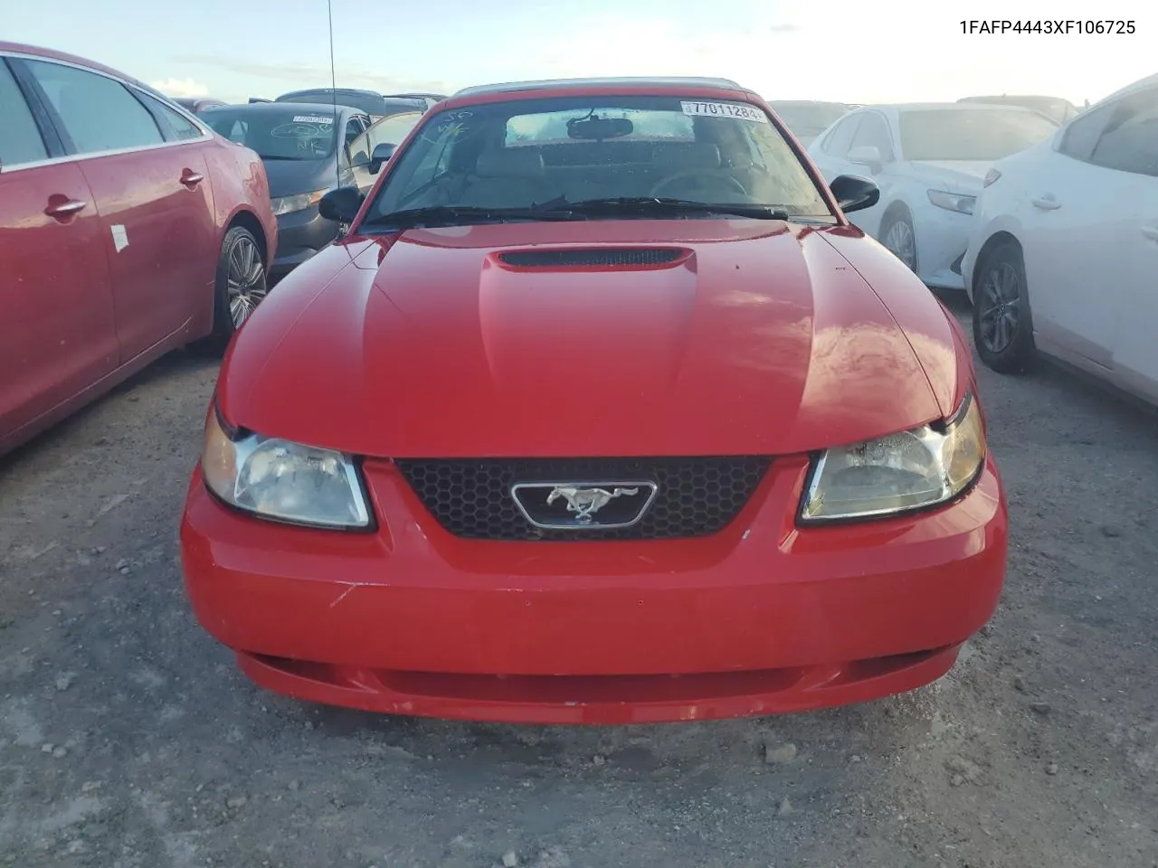 1999 Ford Mustang VIN: 1FAFP4443XF106725 Lot: 77011284