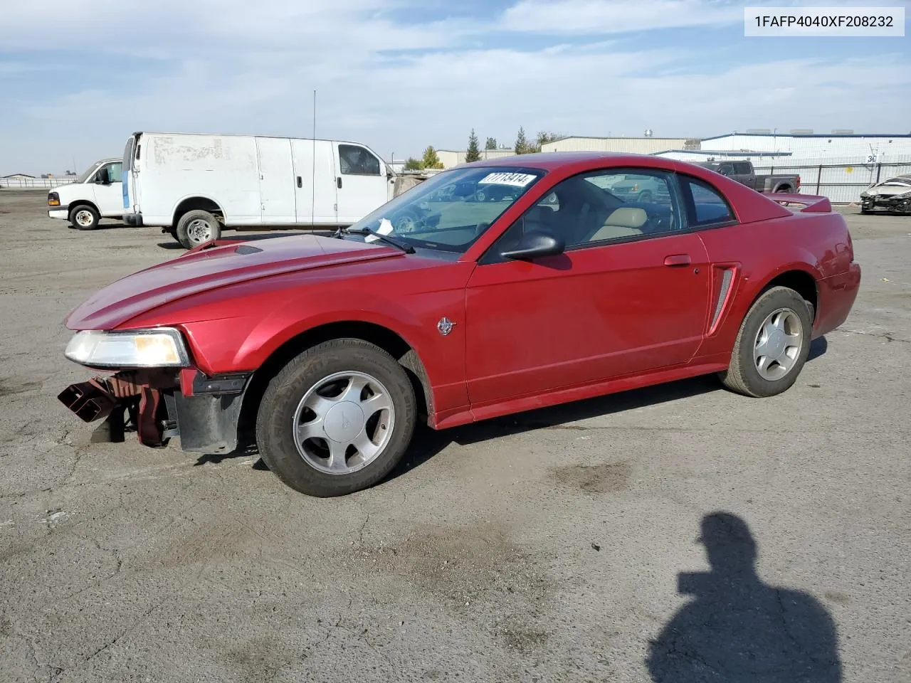 1999 Ford Mustang VIN: 1FAFP4040XF208232 Lot: 77713414