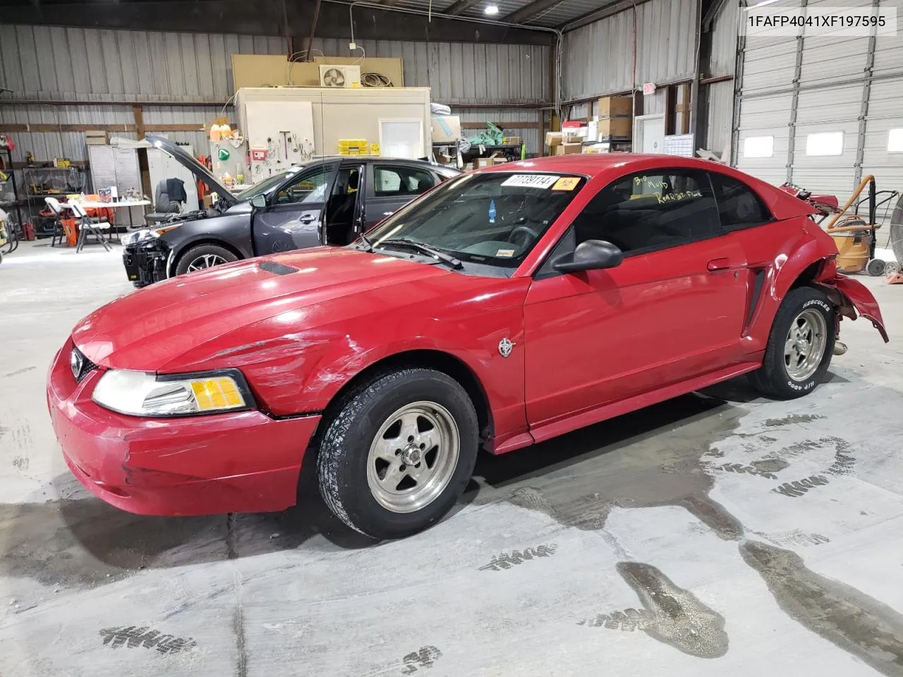 1999 Ford Mustang VIN: 1FAFP4041XF197595 Lot: 77739114