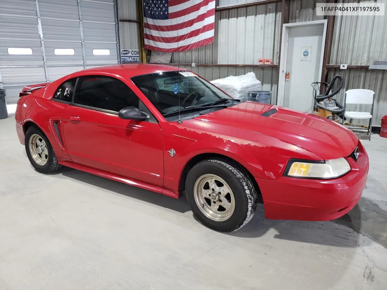 1999 Ford Mustang VIN: 1FAFP4041XF197595 Lot: 77739114