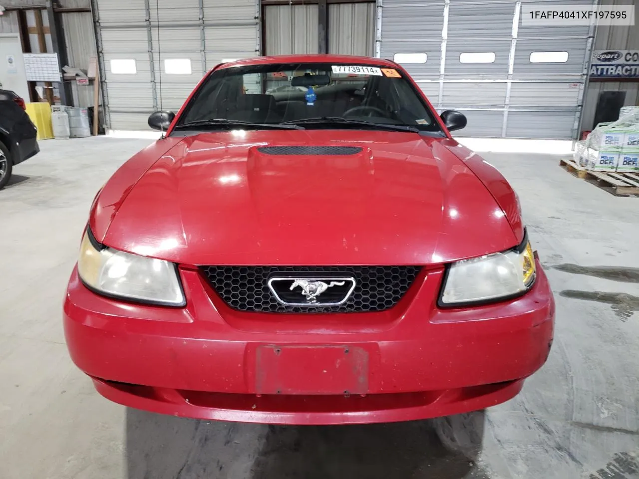 1999 Ford Mustang VIN: 1FAFP4041XF197595 Lot: 77739114