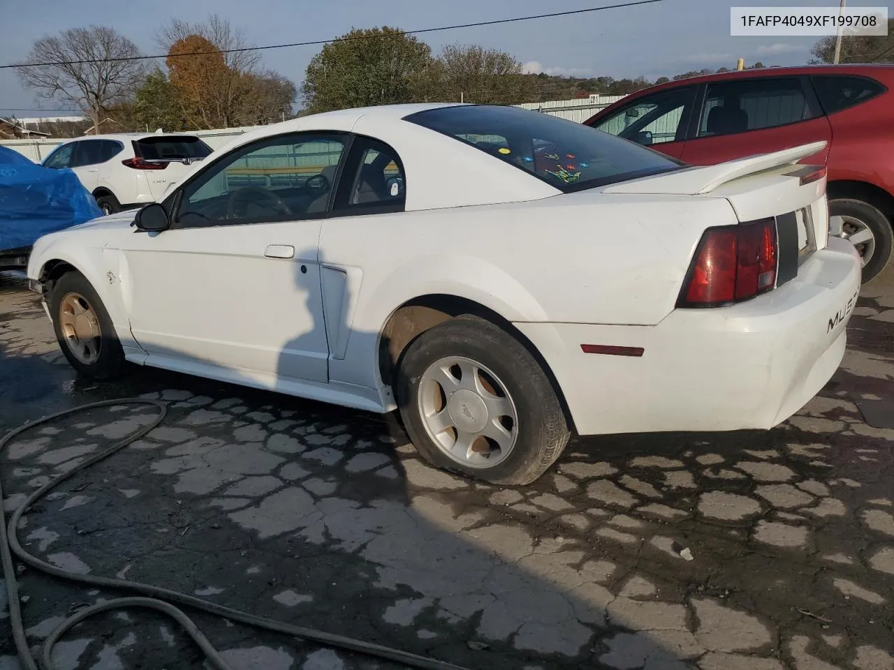 1999 Ford Mustang VIN: 1FAFP4049XF199708 Lot: 78092764