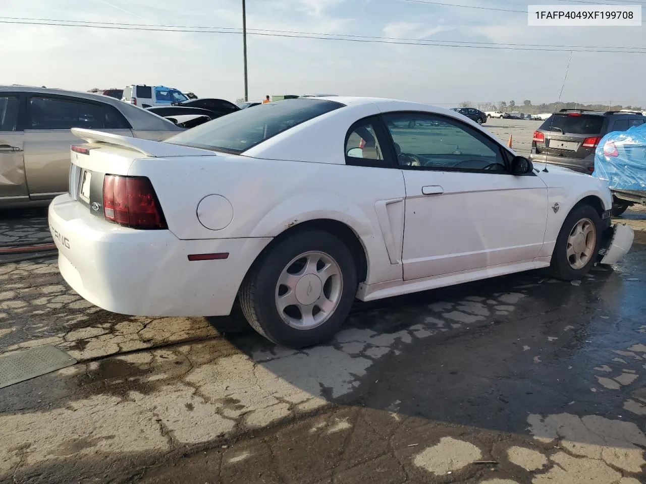 1999 Ford Mustang VIN: 1FAFP4049XF199708 Lot: 78092764