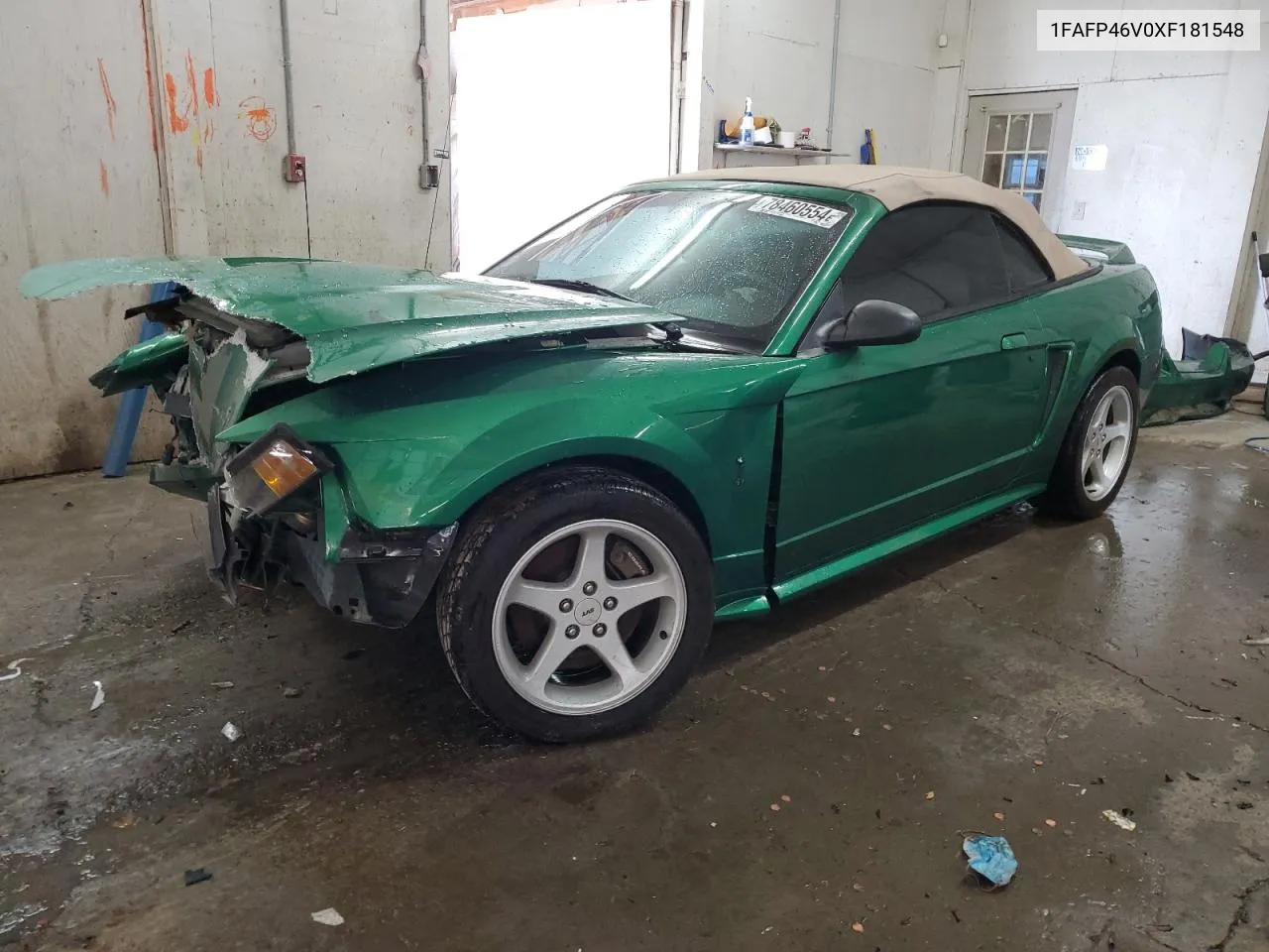 1999 Ford Mustang Cobra Svt VIN: 1FAFP46V0XF181548 Lot: 78460554