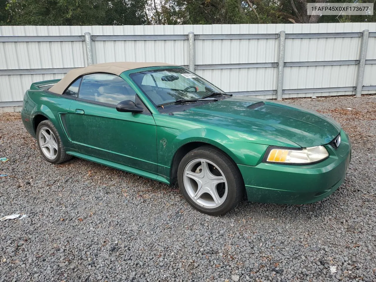 1999 Ford Mustang Gt VIN: 1FAFP45X0XF173677 Lot: 80019044