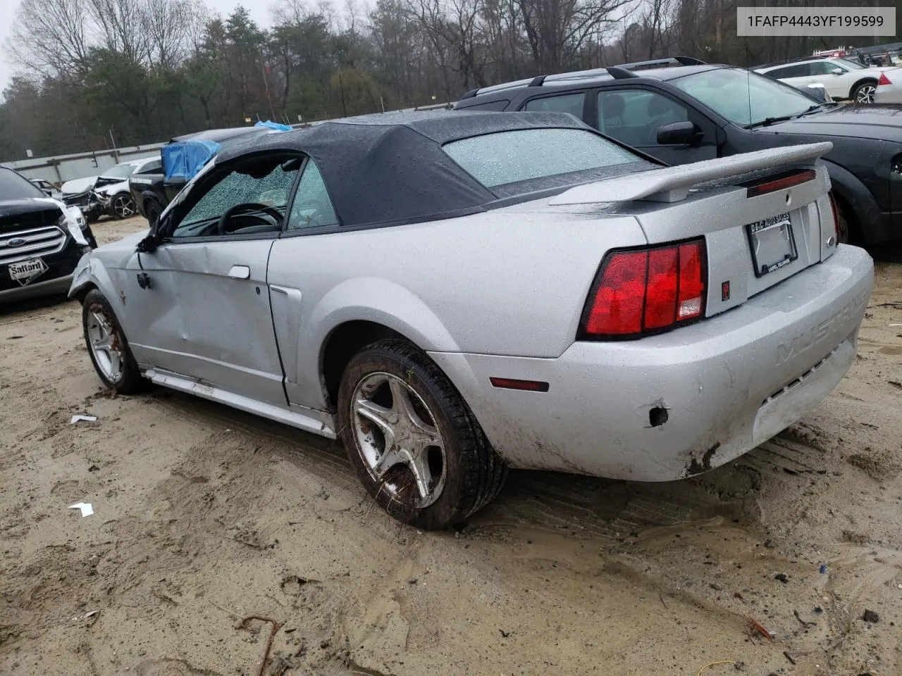 2000 Ford Mustang VIN: 1FAFP4443YF199599 Lot: 49399804