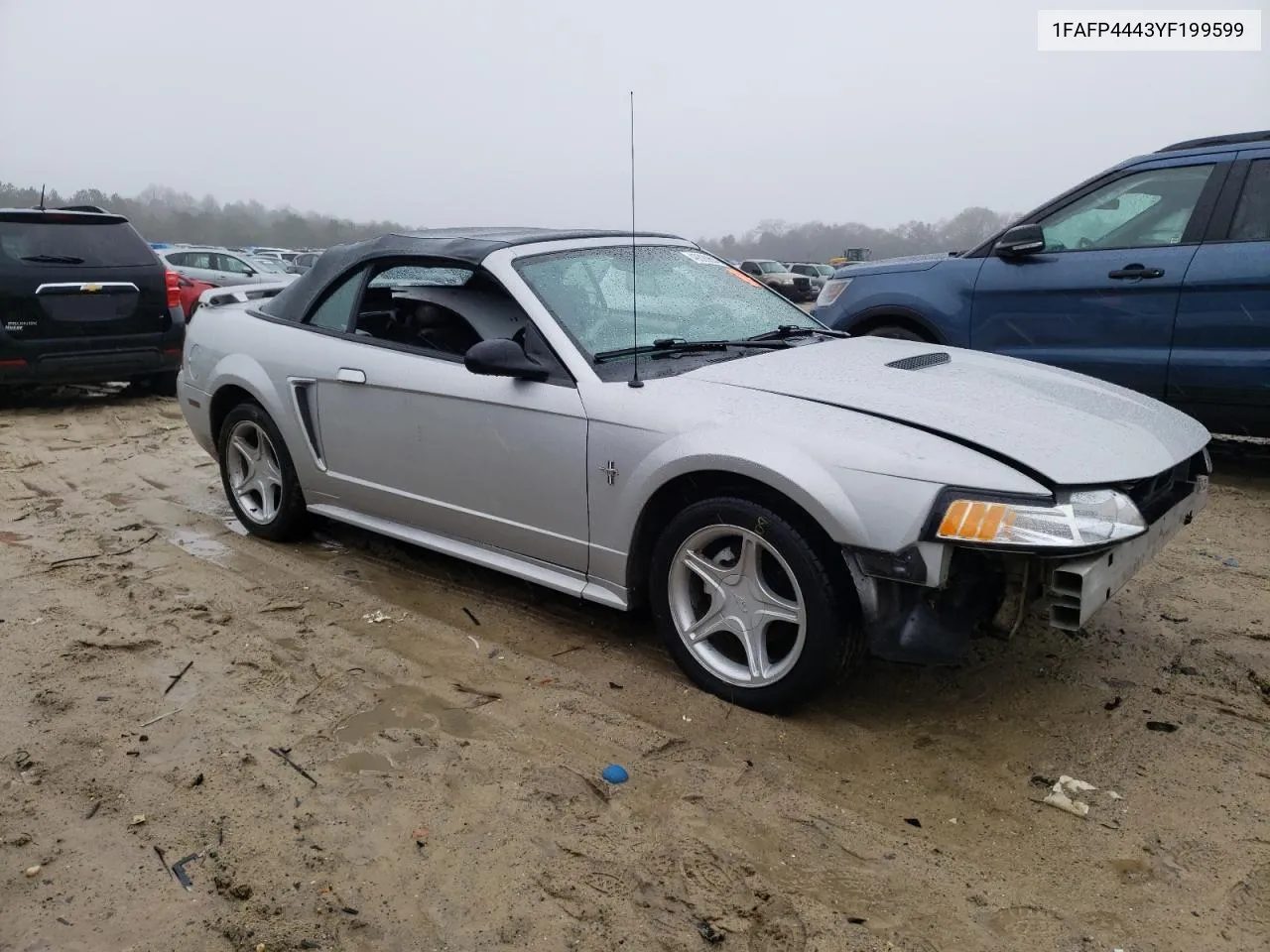 2000 Ford Mustang VIN: 1FAFP4443YF199599 Lot: 49399804