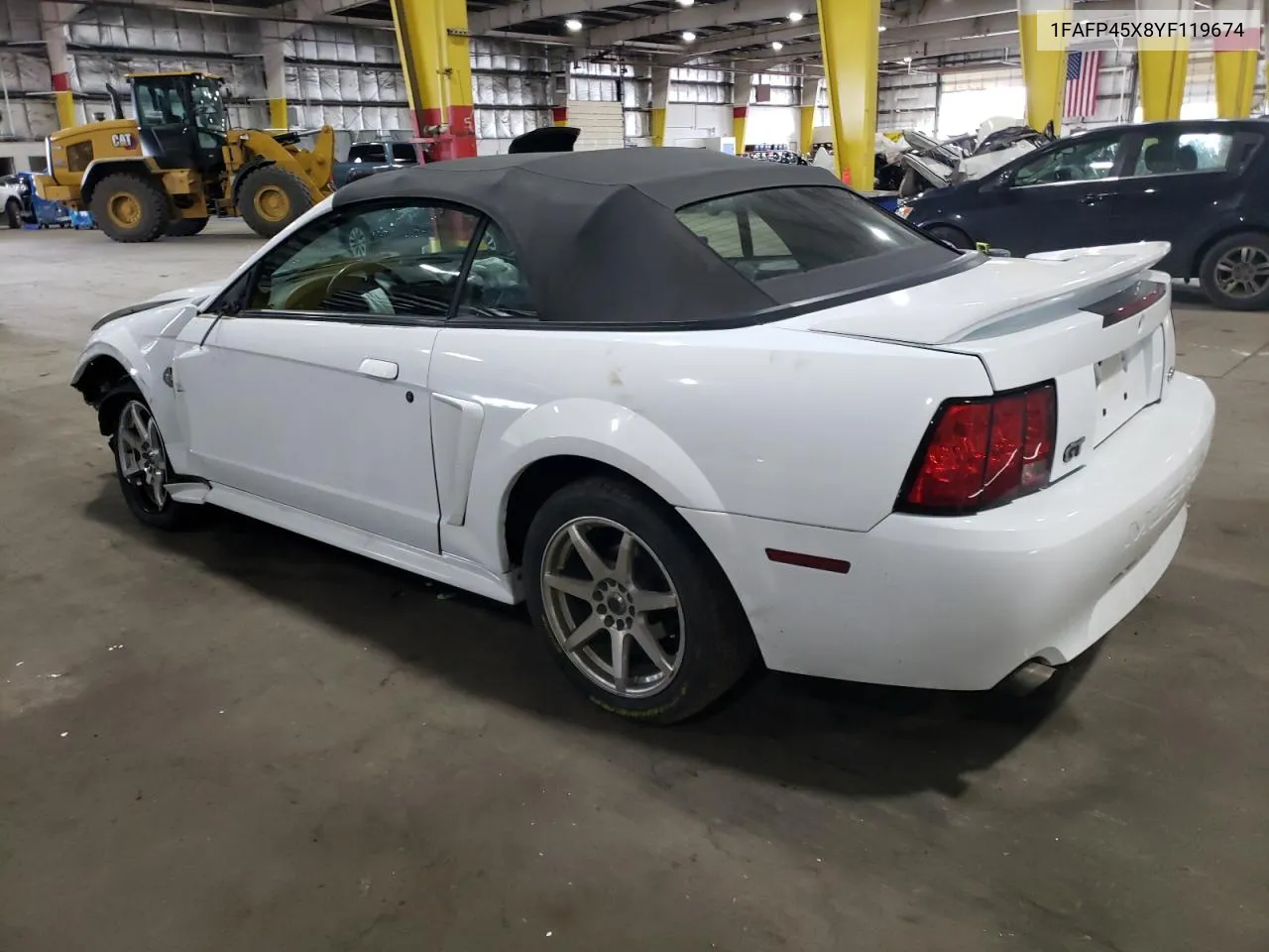 2000 Ford Mustang Gt VIN: 1FAFP45X8YF119674 Lot: 68899934