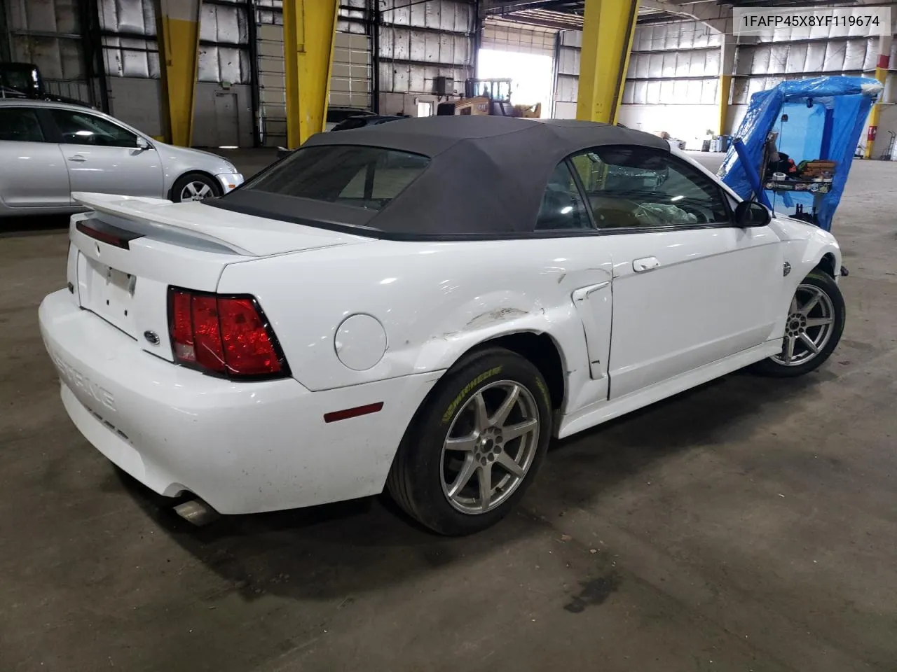 2000 Ford Mustang Gt VIN: 1FAFP45X8YF119674 Lot: 68899934