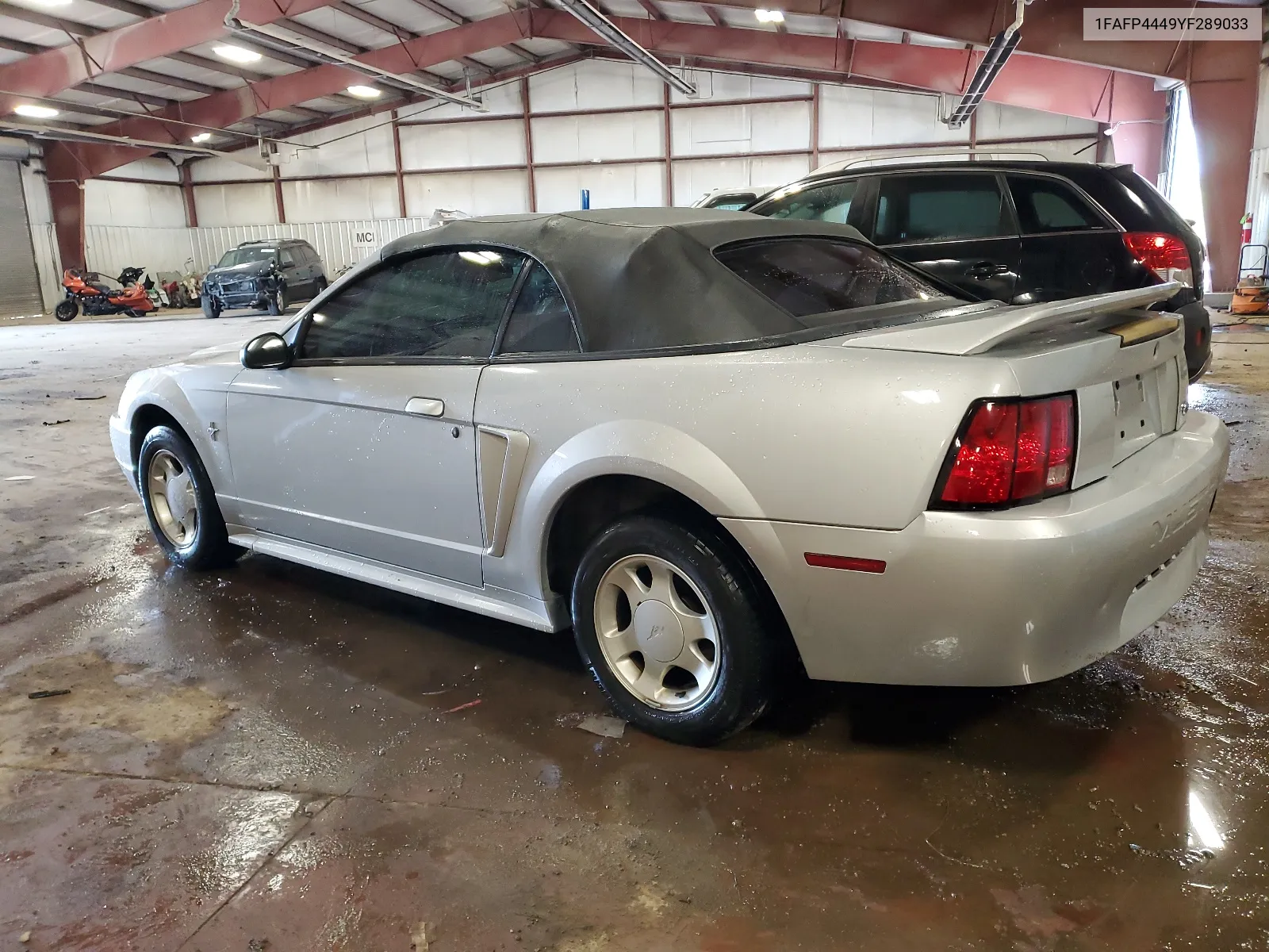 2000 Ford Mustang VIN: 1FAFP4449YF289033 Lot: 68985504