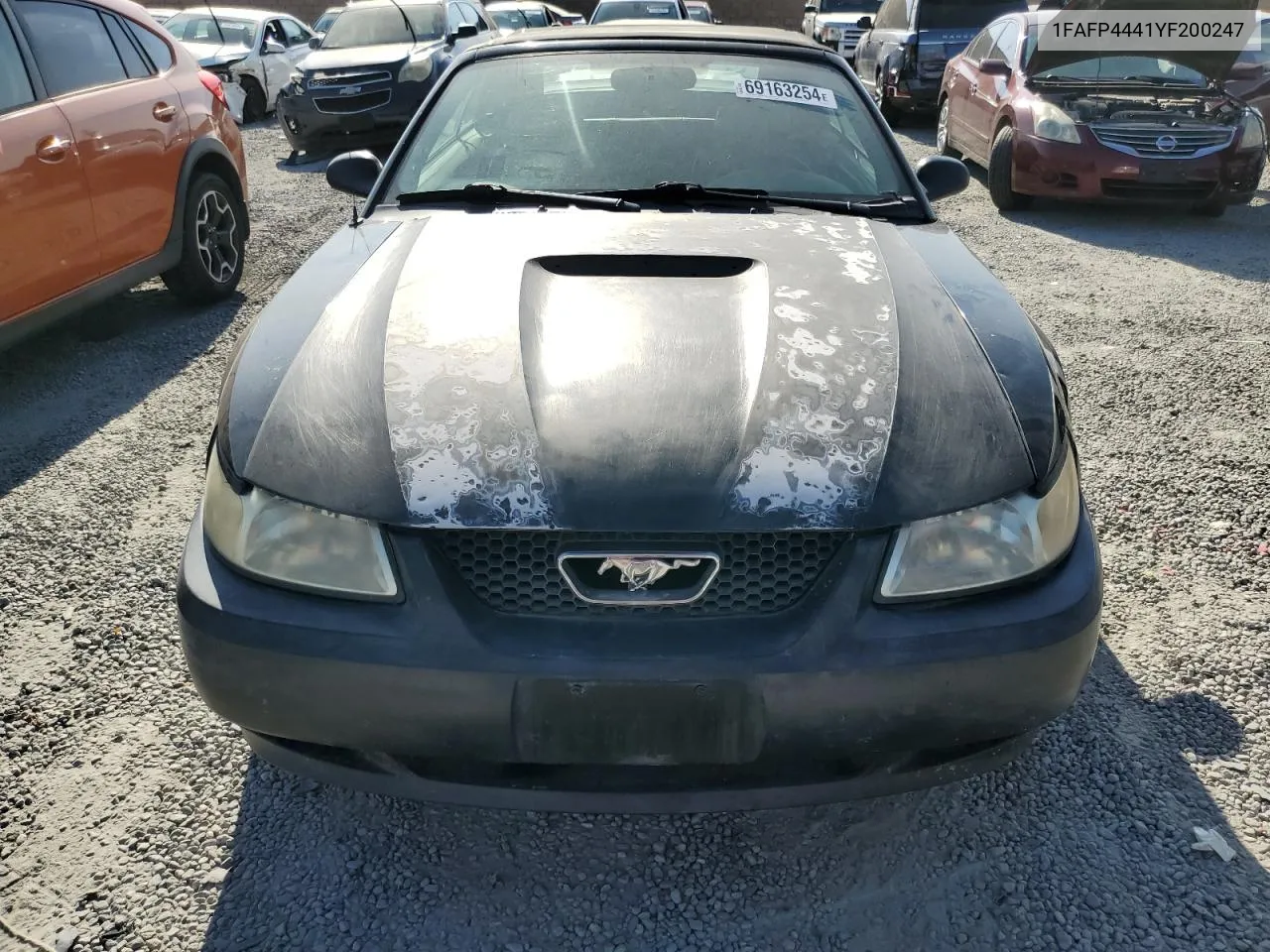 2000 Ford Mustang VIN: 1FAFP4441YF200247 Lot: 69163254