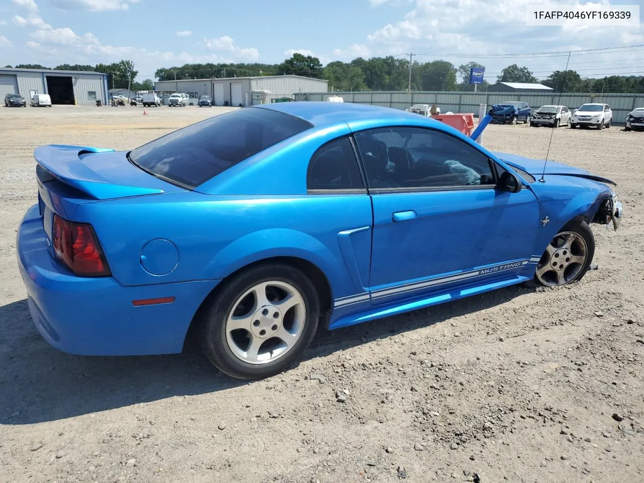 2000 Ford Mustang VIN: 1FAFP4046YF169339 Lot: 69378484