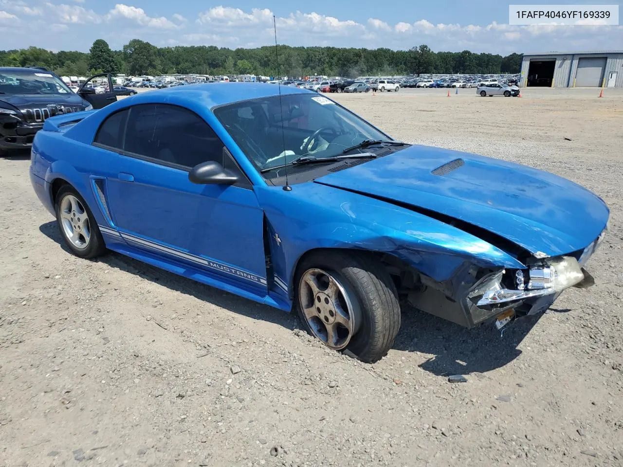 2000 Ford Mustang VIN: 1FAFP4046YF169339 Lot: 69378484